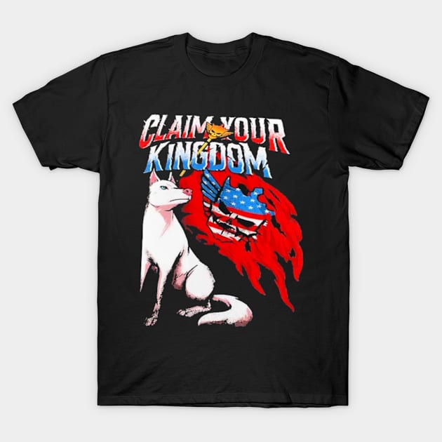 Cody Rhodes Claim Your Kingdom Pharaoh T-Shirt by Drmx